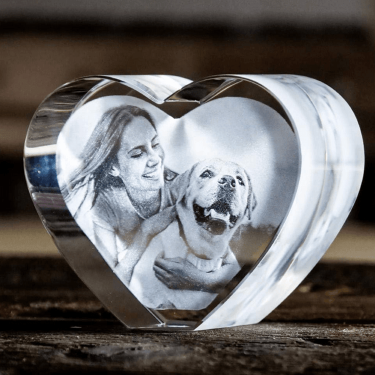 Laser 3D - Cadeaux en verre