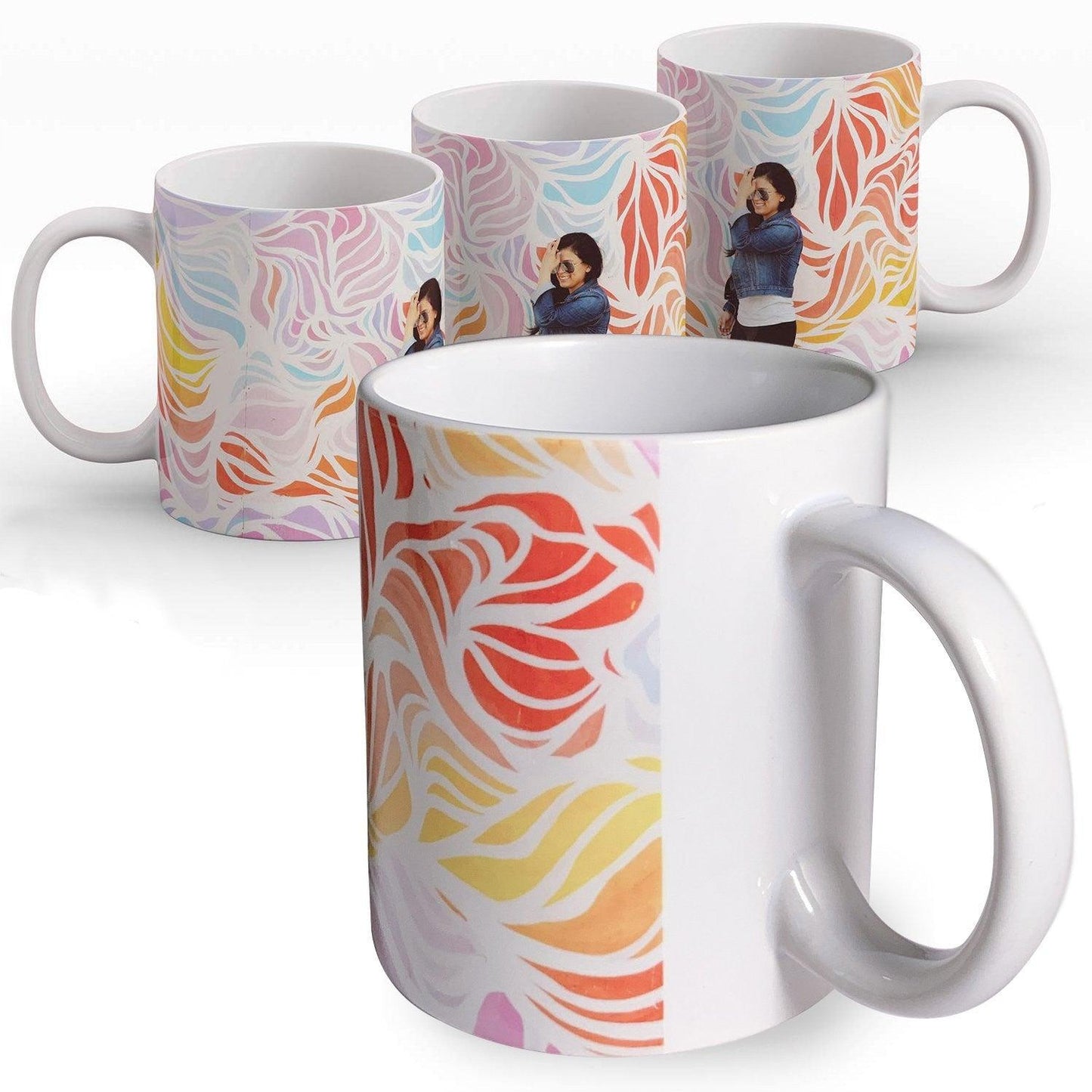 Mug Photo Panoramique Personnalisé - Cadeau Unique et Original - Cadeaux en verre